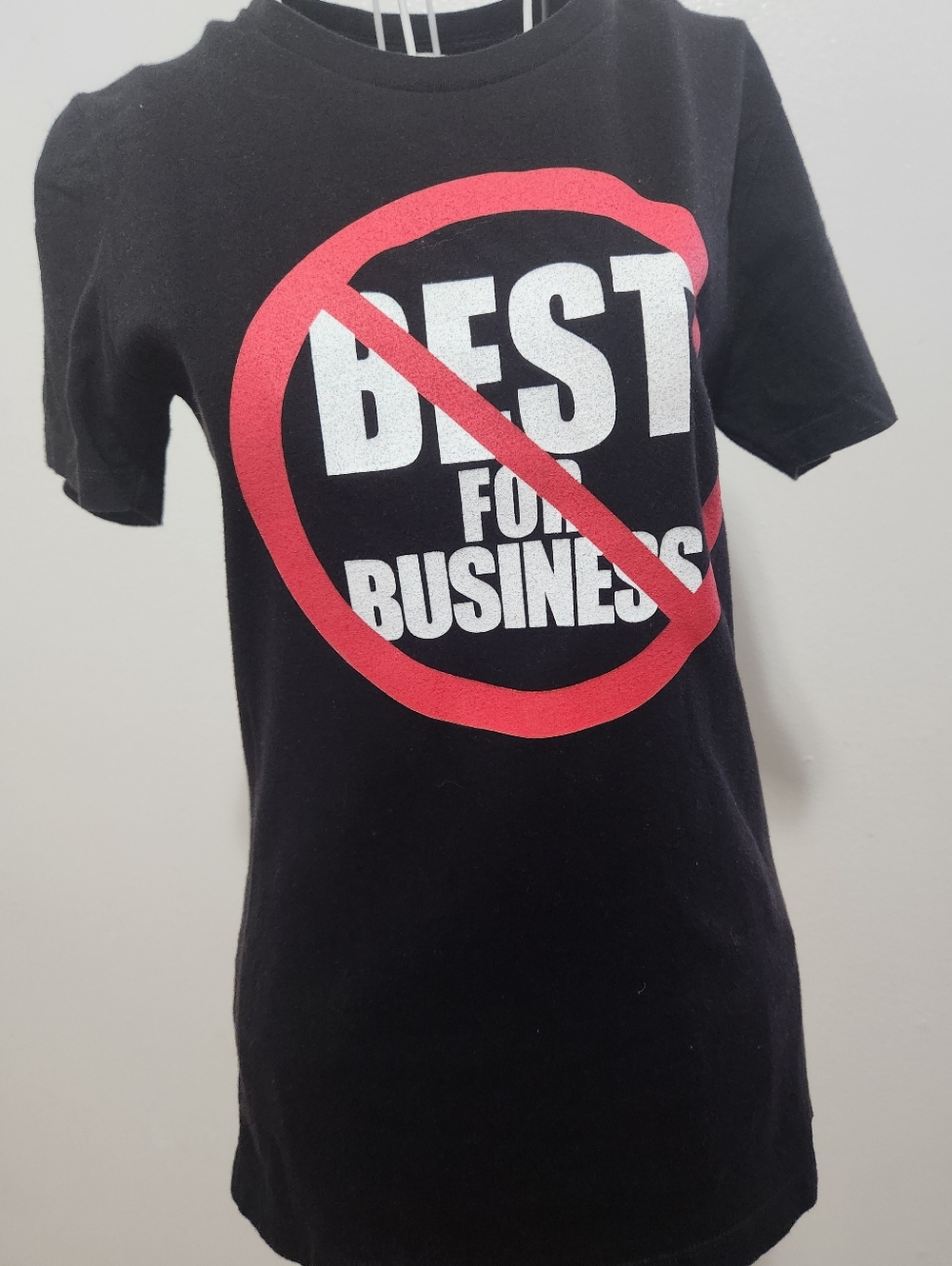 WWE The Authority "NOT Best For Business" T-Shirt - Black - Size Medium
